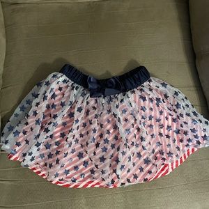 Three tutu skirts. Patriotic, hearts and gold
